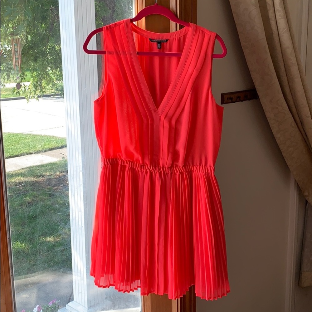 Victoria’s Secret Hot Pink pleated dress